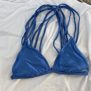 Volcom Blue Bikini Top
